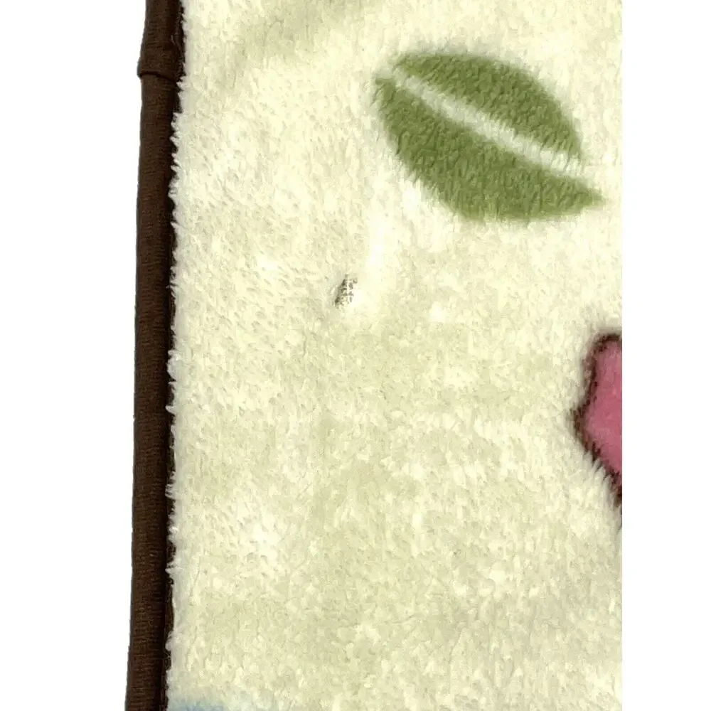 Vintage Winnie The Pooh Fleece Baby Throw Lovey Blanket 44.5” X 29.5” *READ